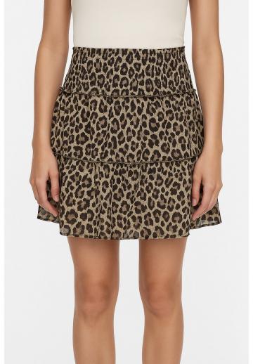 Юбка с воланами