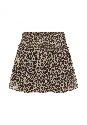 Юбка с воланами