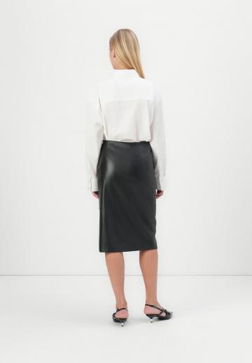 Кожаная юбка