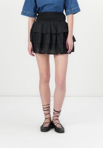 Юбка с воланами