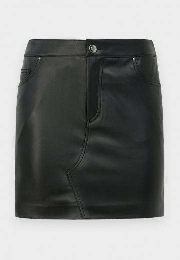 Кожаная юбка