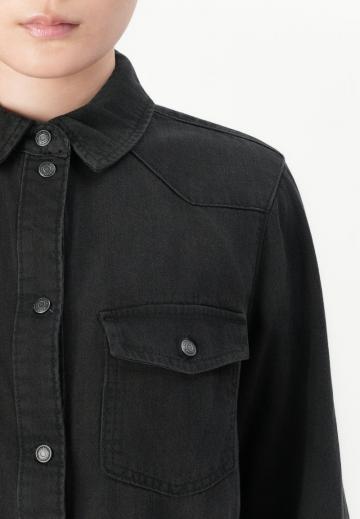 Джинсовая блузка