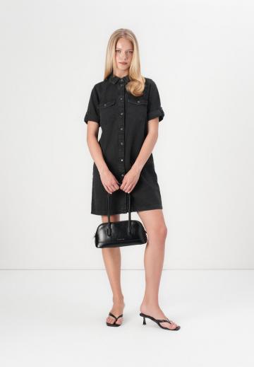 Джинсовое платье