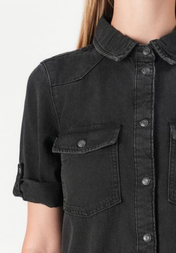 Джинсовое платье