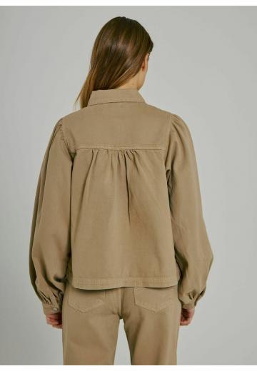 Джинсовая блузка