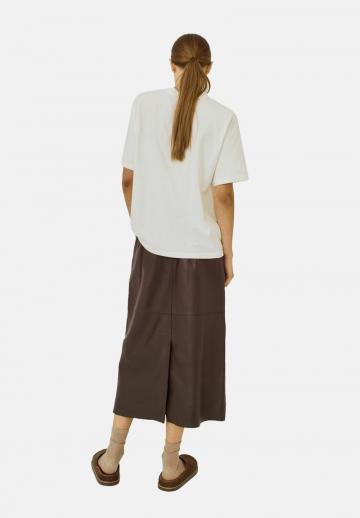 Кожаная юбка