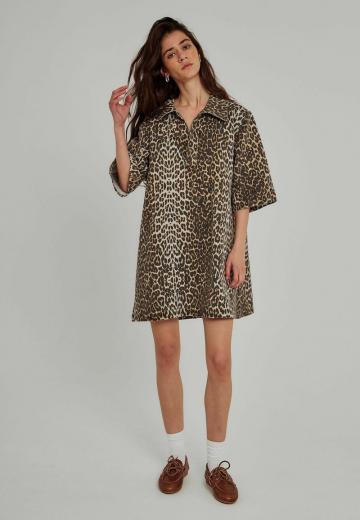 Джинсовое платье