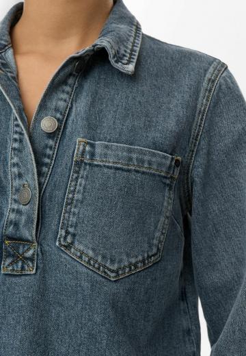 Джинсовая блузка