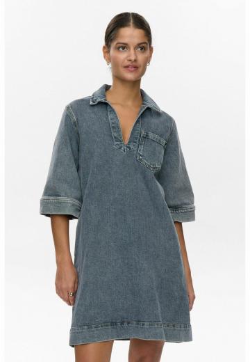 Джинсовое платье