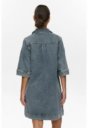 Джинсовое платье