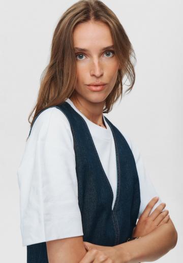 Джинсовое платье