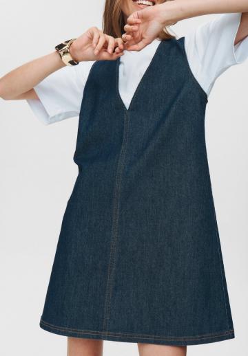 Джинсовое платье