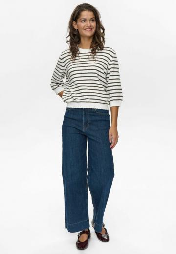 Пуловер с рукавом три четверти