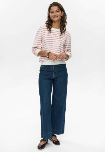 Пуловер с рукавом три четверти