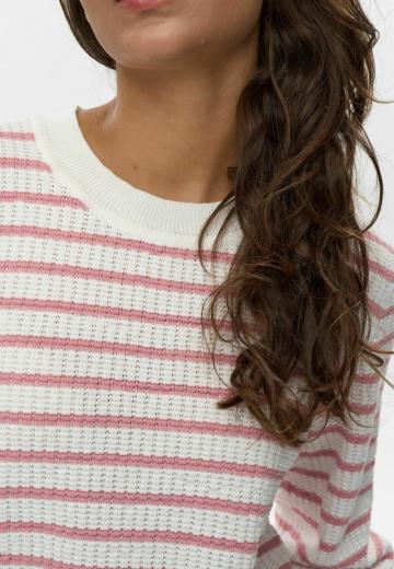 Пуловер с рукавом три четверти