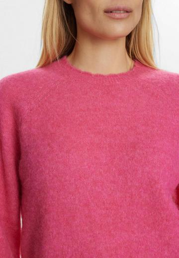 Пуловер с рукавом три четверти