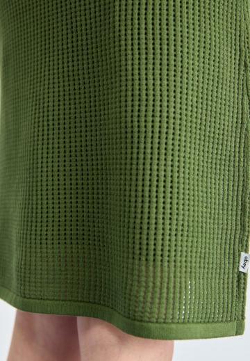 Вязаное платье