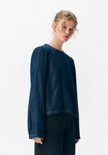 Джинсовая блузка