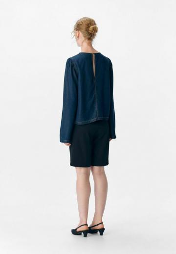 Джинсовая блузка