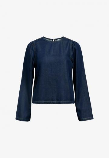 Джинсовая блузка