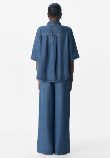 Джинсовая блузка