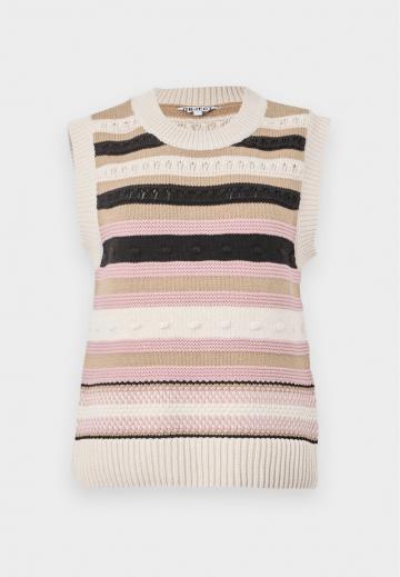 Пуловер без рукавов