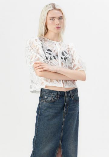 Кружевная блузка