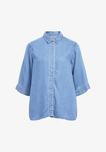 Джинсовая блузка