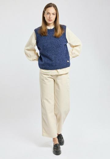 Пуловер без рукавов