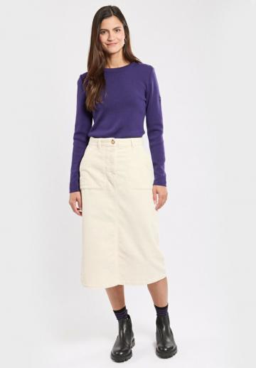 Пуловер в полоску