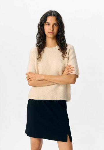 Пуловер с коротким рукавом