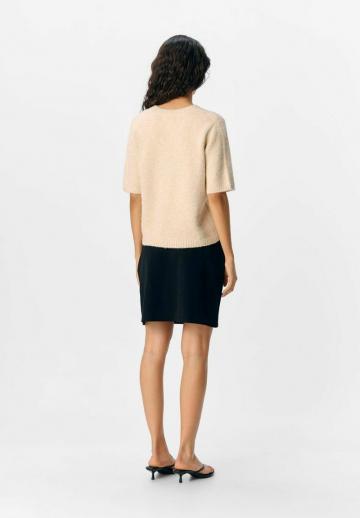 Пуловер с коротким рукавом