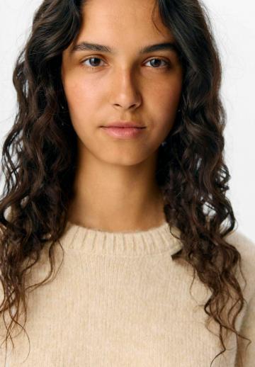 Пуловер с коротким рукавом