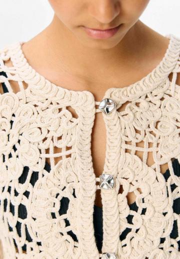 Вязаная кофта