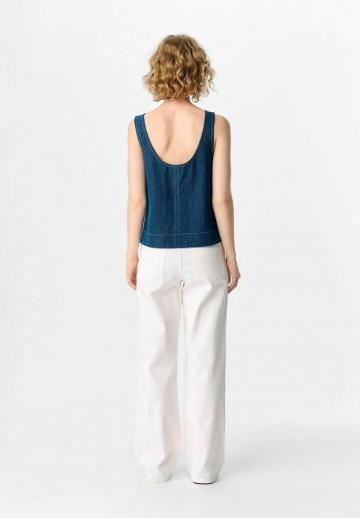 Джинсовая блузка