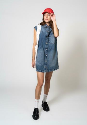 Джинсовое платье