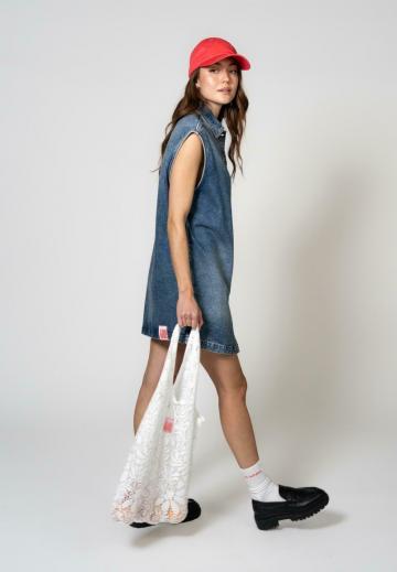 Джинсовое платье