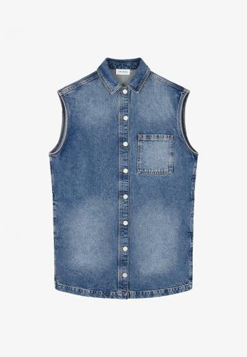 Джинсовое платье