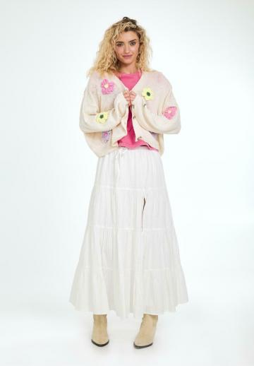 Юбка с воланами