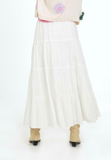 Юбка с воланами