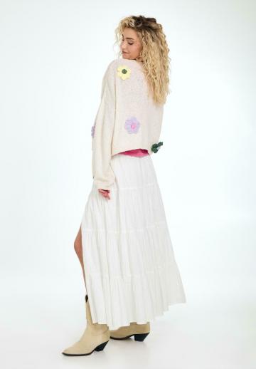 Юбка с воланами