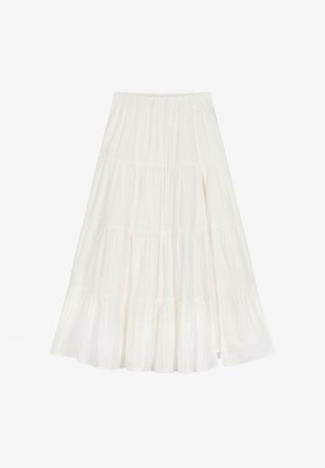 Юбка с воланами