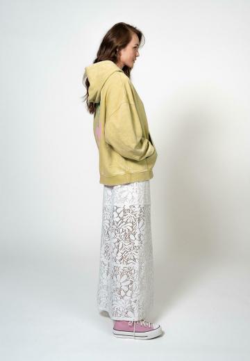 Пуловер с капюшоном