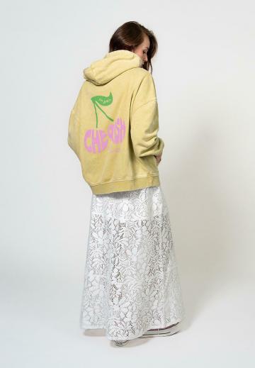 Пуловер с капюшоном