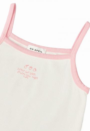 Топ на бретельках