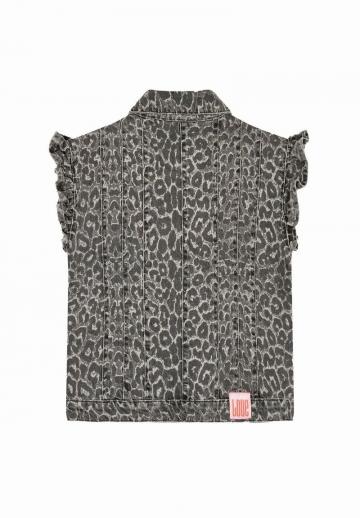 Джинсовая жилетка