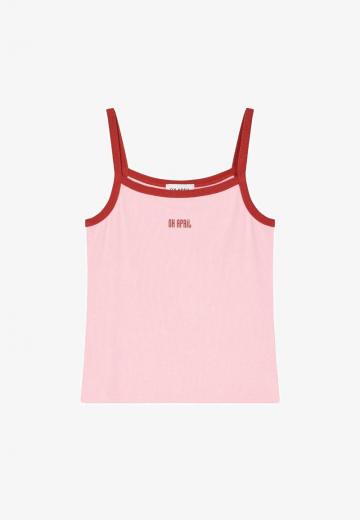 Топ на бретельках