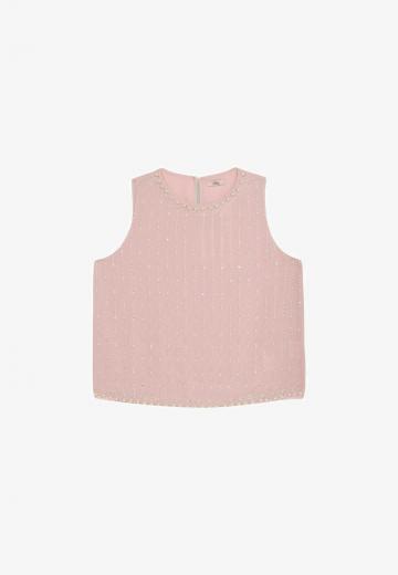 Блузка без рукавов