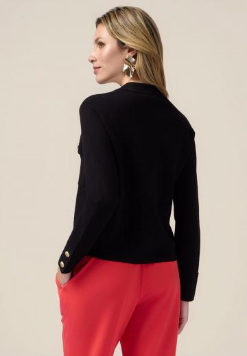 Блейзер с накладными карманами