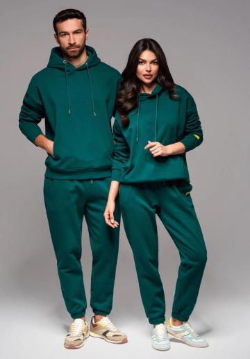 Пуловер с капюшоном